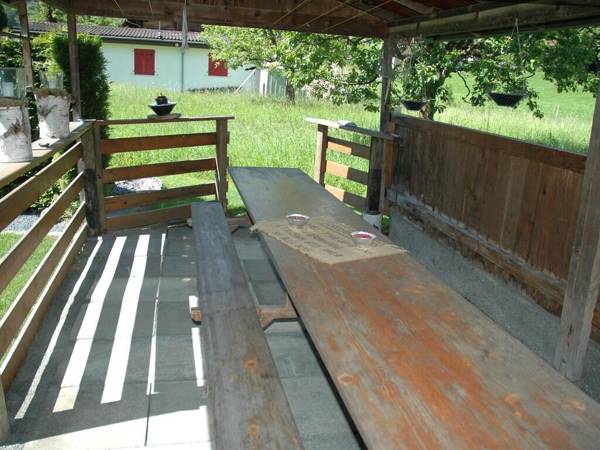 Apartment in Frutigen with Garden Terrace Garden Furniture