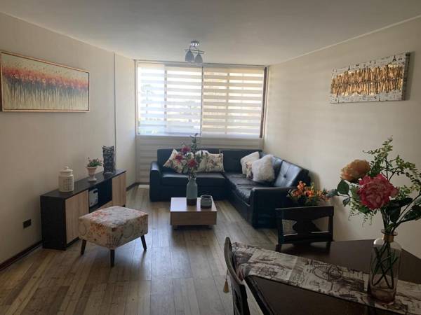 Relajante y Confortable Departamento Frente al Mar