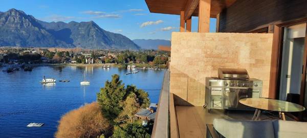 Espectacular Vista Pucón a orillas del Lago Villarrica