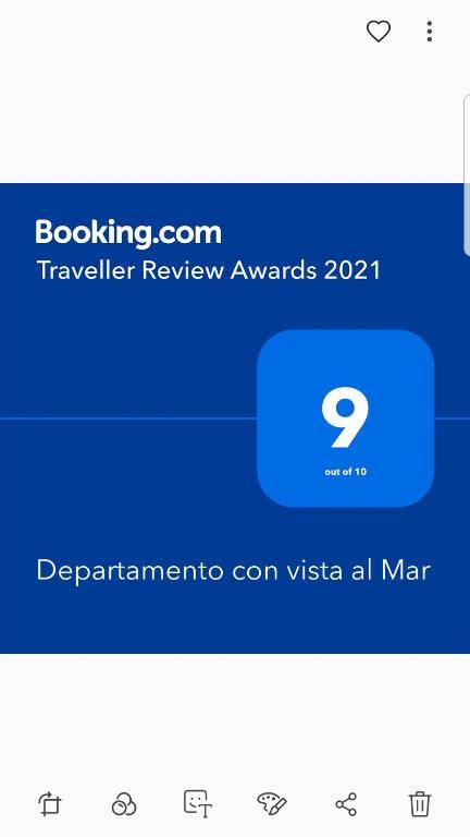 Departamento con vista al Mar