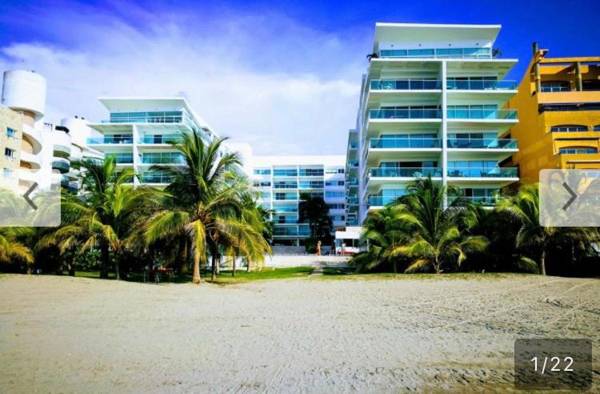 Cartagena amplio apartamento vista al mar 3 alcobas