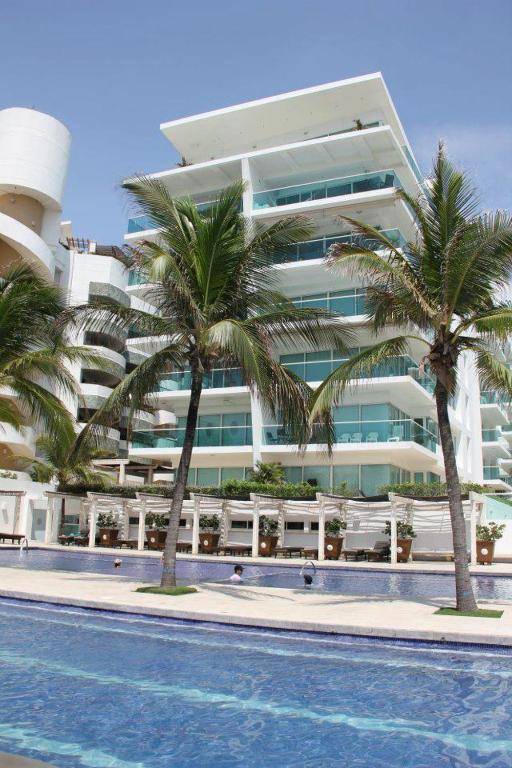 Apt Morros dos Alcobas terraza con playa