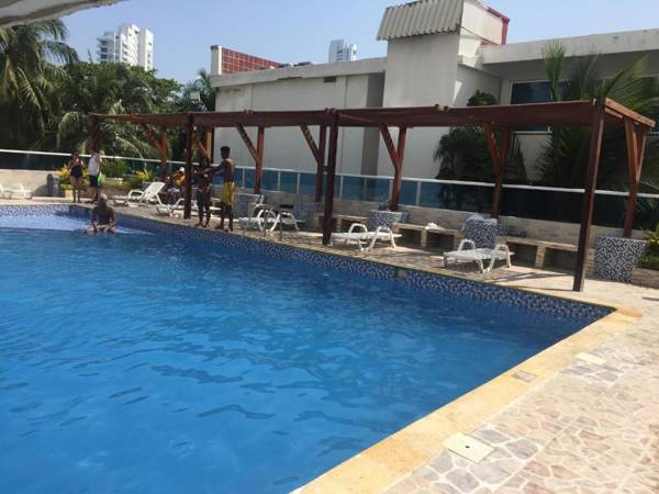 1C5 APARTAMENTO EN CARTAGENA CON BALCON Y VISTA AL MAR AIRE ACONDICIONADO Y WIFi