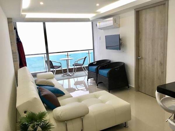 apartamento 807 moderno en el laguito vista al mar