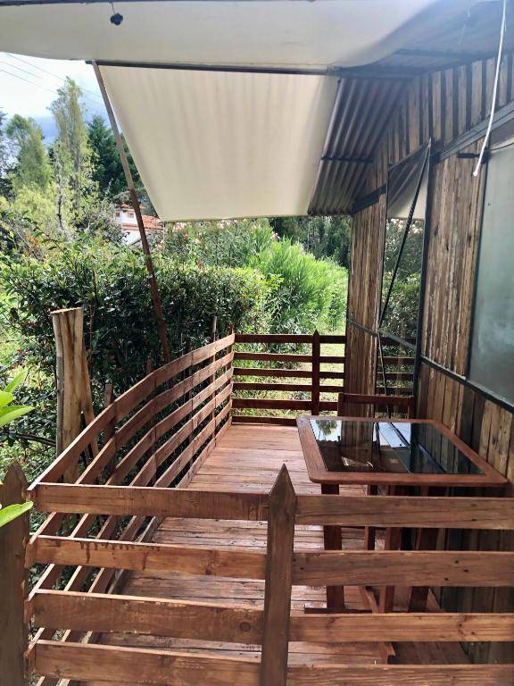 Glamping en villa