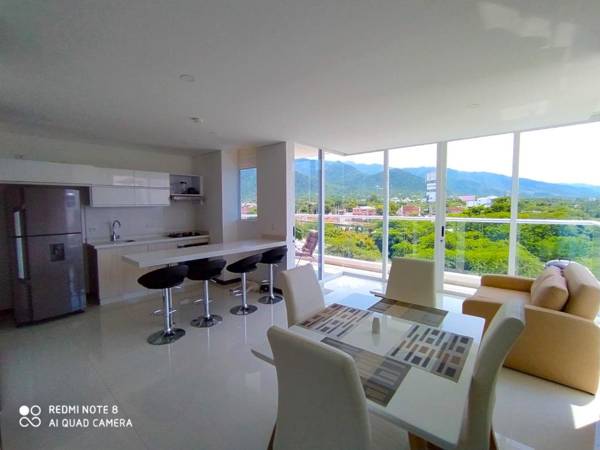 Apartamento en Santa Marta hermosa vista.