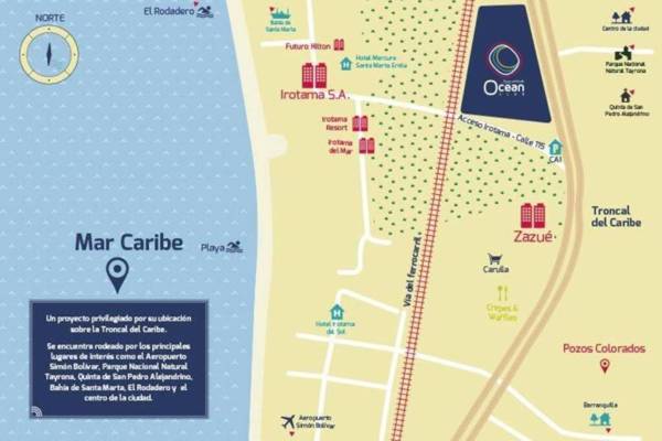 Magnífico apartamento Santa Marta sector Irotama