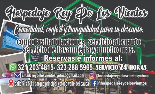 Hospedaje Rey De Los Vientos