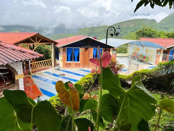 Cabañas lluvia de oro