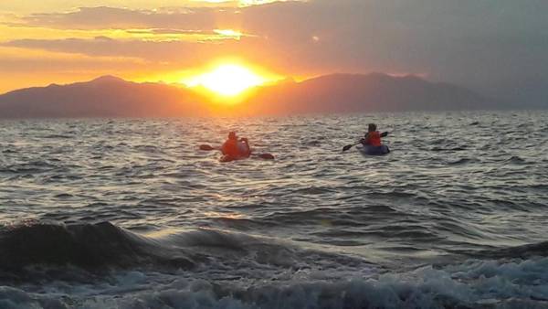 Atardecer porteño