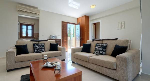 2 bedroom Apartment Assia with communal pool Aphrodite Hills Resort