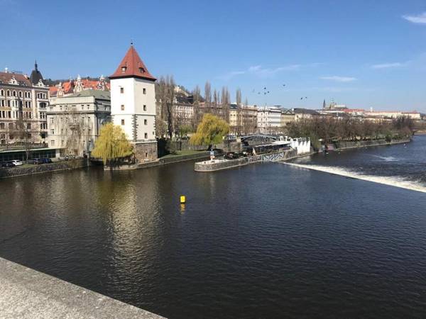 Unique luxury apartment on the shores of the river Vltava in Prague's city centre