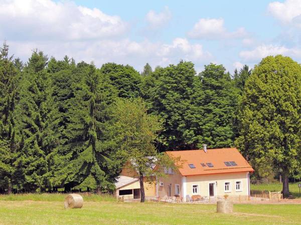 Particularly beautiful renovated house with stunning views on the edge of the Bohemian Forest