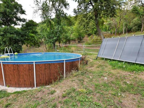Spacious holiday home with pool and covered terrace in the Bohemian Uplands