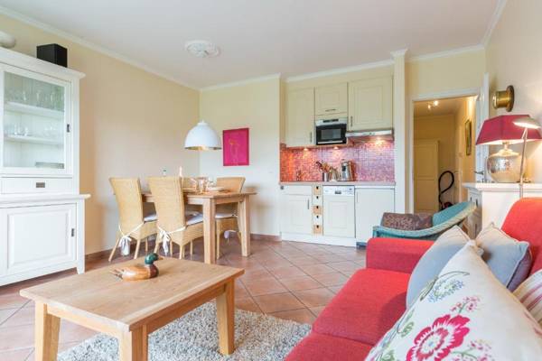 Abendrot am Dorfteich