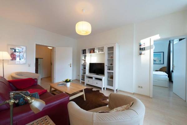 Kurhaus Nordstrand 3 Raum Whg. 37 mit Balkon und seitlichen Meerblick vom Balkon