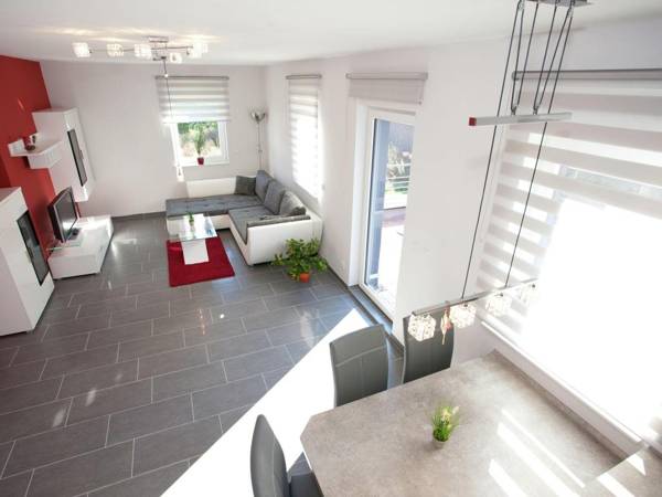 Modern apartment with private roof terrace in Bad Tabarz in Thuringia