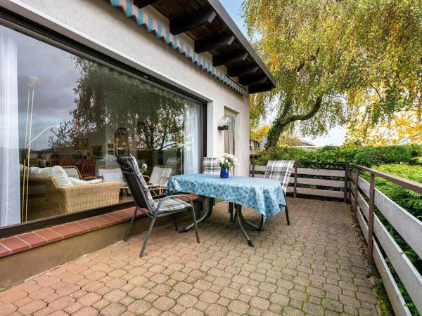 Cozy holiday home in Langscheid with panoramic views of Lake Sorpesee.