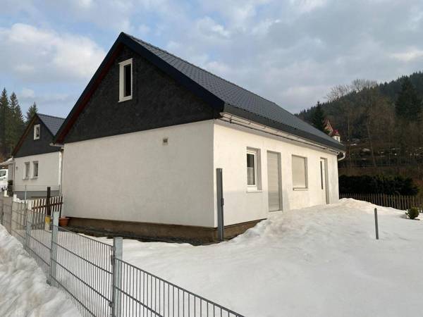 Snug Holiday Home in Schmiedefeld am Rennsteig with Garden