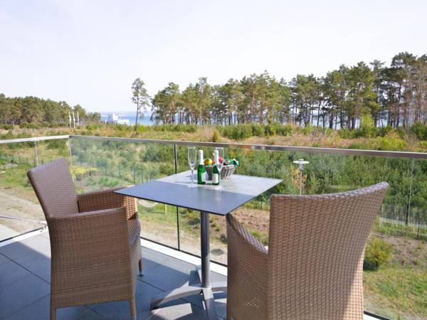 Dünenresidenz Prora - Appartement mit Meerblick 1 Schlafzimmer und Balkon NP212