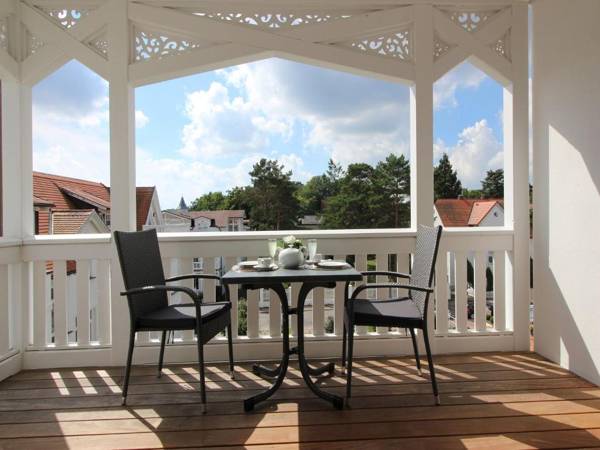 Strandvillen Binz - Appartement mit Meerblick 2 Schlafzimmern und Balkon SV 761