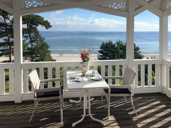 Strandvillen Binz - Appartement mit Meerblick 1 Schlafzimmer und Balkon SV762