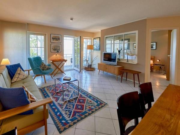 Seeschloss Binz - WG25 mit Panorama-Meerblick