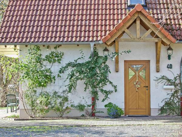 Holiday home in the Knüllgebirge with balcony garden and lovely view