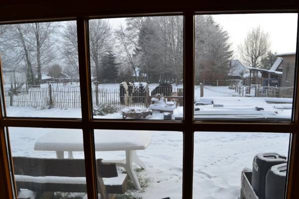 Ferien bei Freunden im Holzhaus