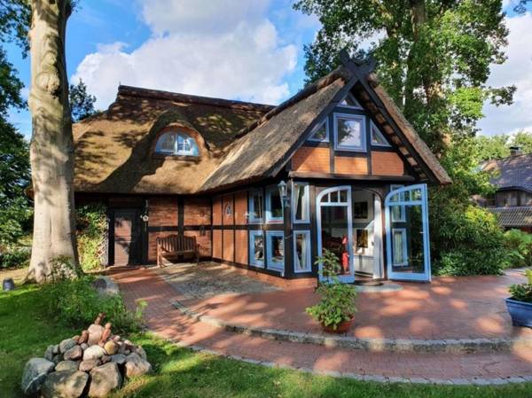 Traumhaftes Reetdachhaus Grote Eken in der Lüneburger Heide