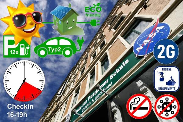 Space Hotel im Campus der JvP Schule