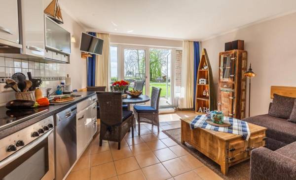 4 Sterne-Terrassen-Fewo "Heimathaven" direkt am Ostseestrand inkl Schwimmbad