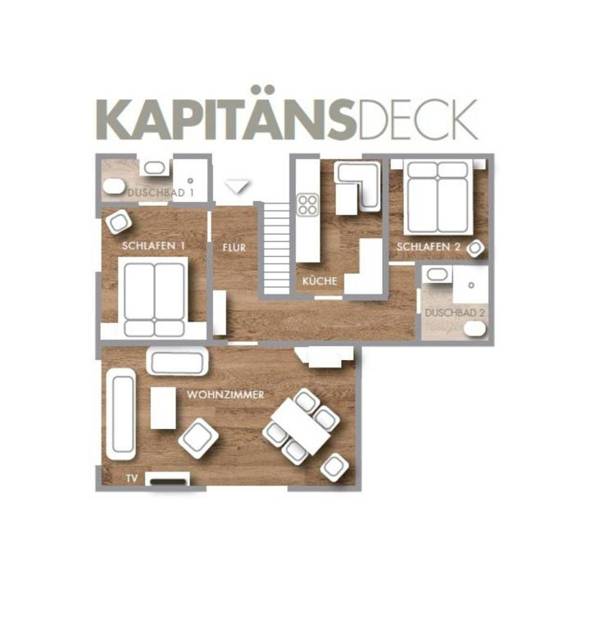 Seepark - Kapitäns Deck