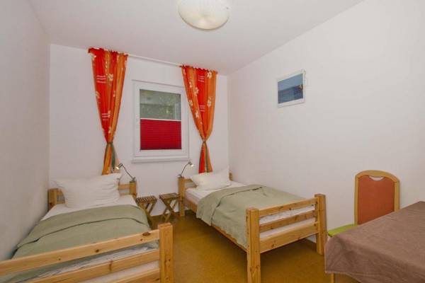 Ferienwohnung am Wald FeWo 01 Terrasse Gartennutzung Saunanutzung