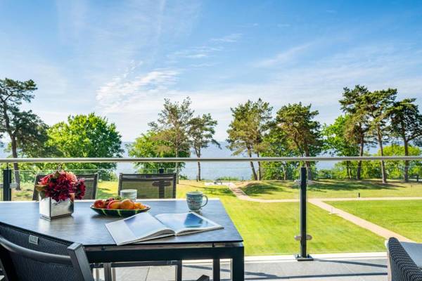 Appartement "Urlaubsglück" mit Penthouseflair - Oase am Haff