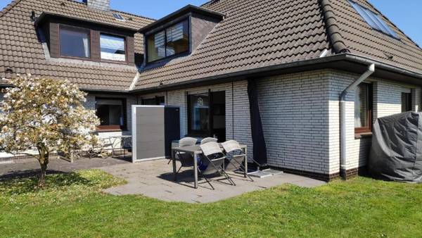 Strandnahe Ferienwohnung Duhnen - Garten Strandkorb 4 Personen