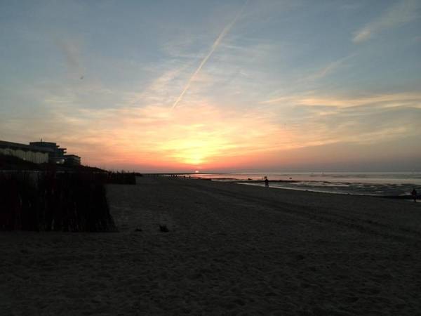 Strandnahe Ferienwohnung Duhnen - Garten Strandkorb 4 Personen