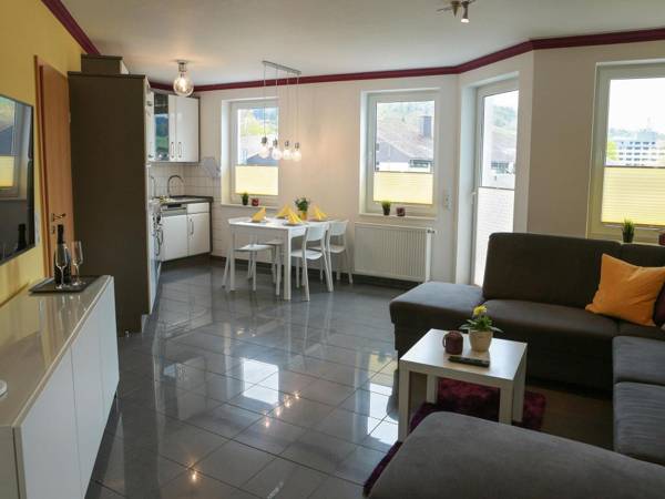 Modern apartment in Willingen with underground parking balcony and a fantastic view