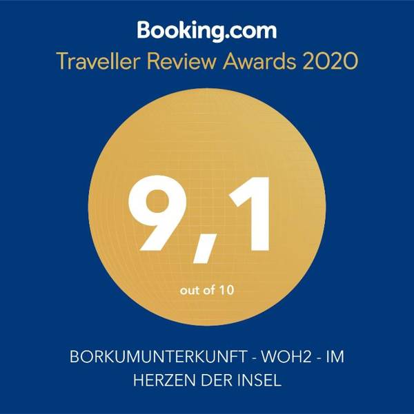 BORKUMUNTERKUNFT - WOH2 - IM HERZEN DER INSEL