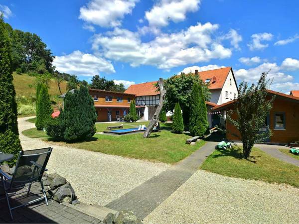 Combined flat on a farm in Kellerwald-Edersee National Park