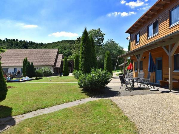 Large holiday home in Kellerwald-Edersee National Park with balcony and terrace