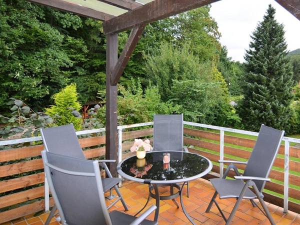 Spacious apartment in Weser Uplands with garden