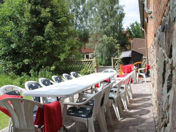 Mansion in Gressow with Terrace Garden BBQ Pond Bicycles