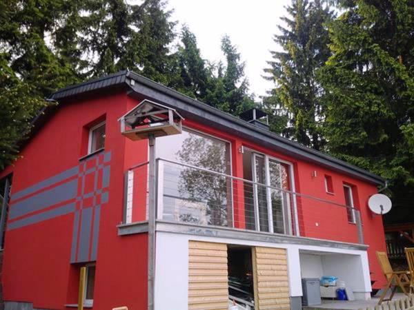 A wonderful holiday home in the Thuringian Forest - woodstove balcony patio garden