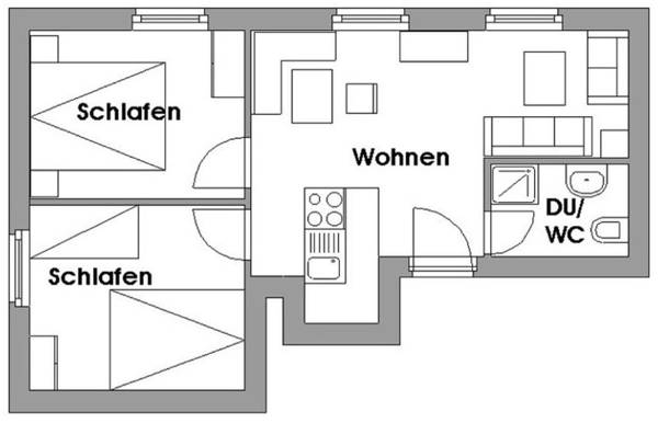Ferienwohnung Kiebitz I