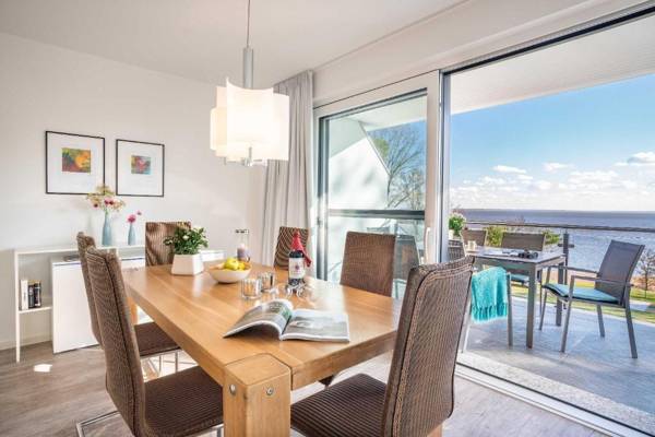 Appartement "Kliffkante" mit Penthouseflair - Oase am Haff