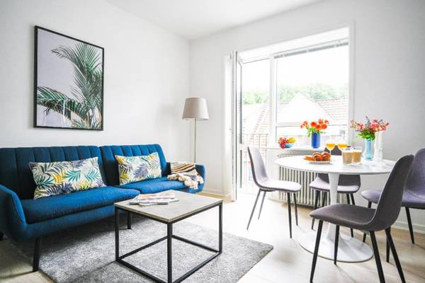 Bright 1-bedroom apartment in the heart of Roskilde