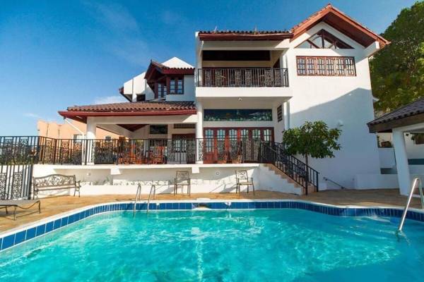 Mountain top ocean view mansion great for parties