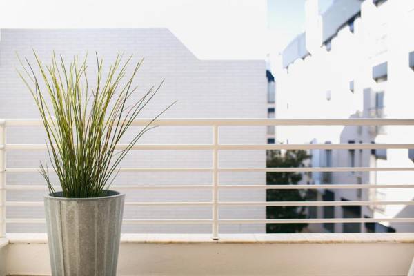 Lets Holidays White apartment with terrace ac & parking near beach