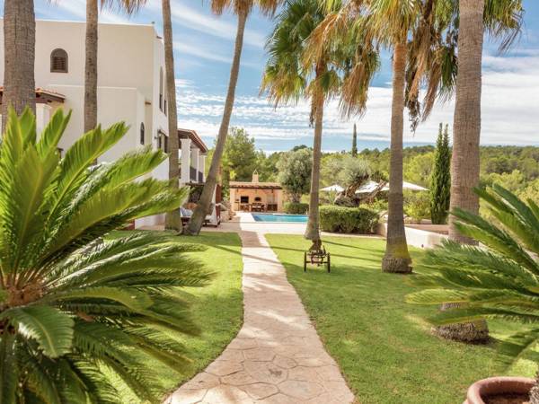 Alluring Mansion in Cala Tarida with Private Pool and Garden